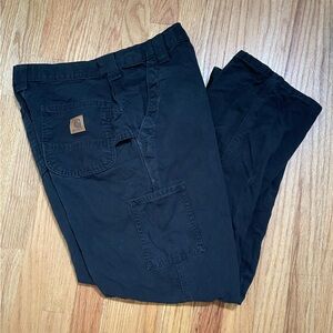 Black Vintage Carhartt Carpenter Pants 30x30